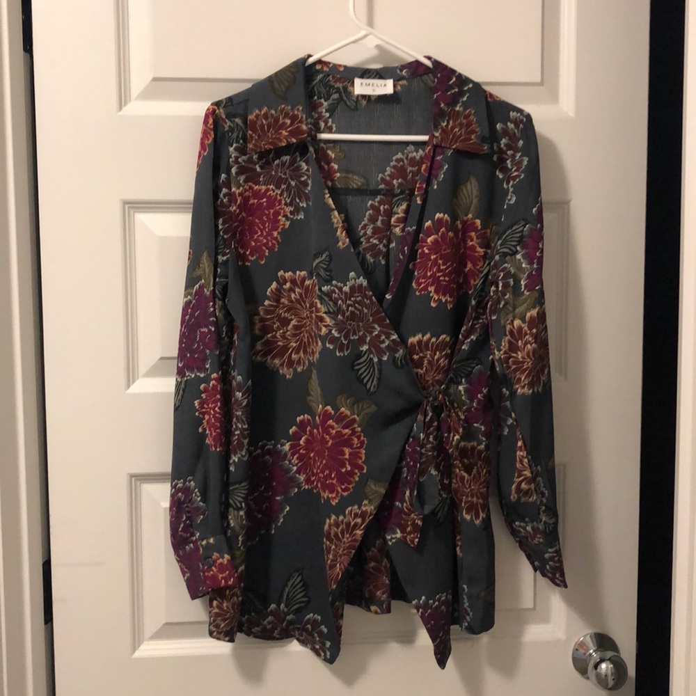 Wrap Dress Shirt